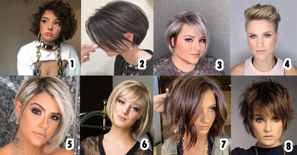 8 cortes de cabelos curtos. Escolha o seu favorito!