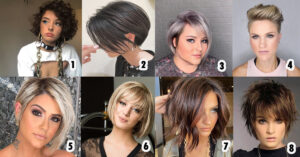 8 cortes de cabelos curtos feminino