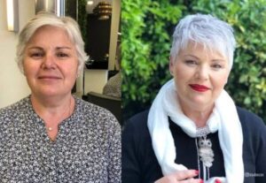 Antes e depois para inspirar as mulheres gordinhas