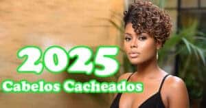 cabelos cacheados curtos feminino 2025