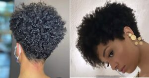 cacheado natural e curto