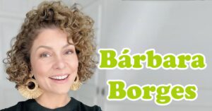 Bárbara Borges cabelo curto ondulado natural