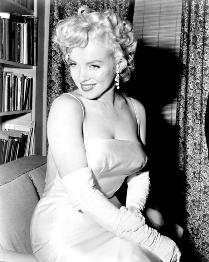 Marilyn Monroe foto preto e branco