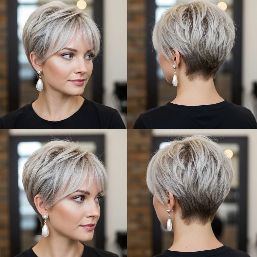 1. Pixie moderno com textura