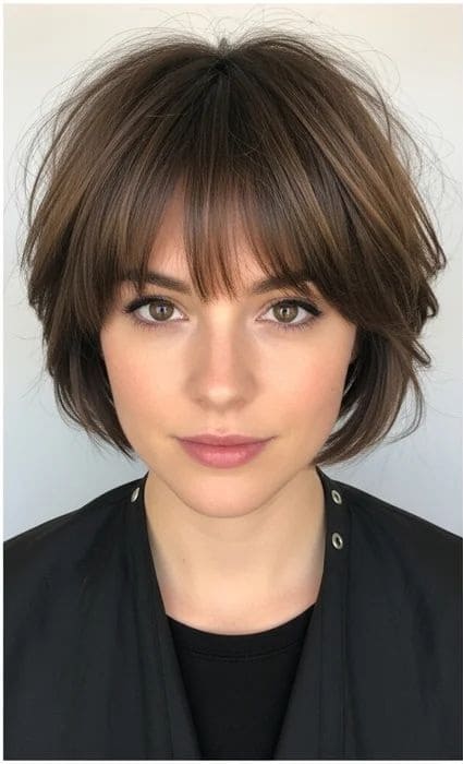 Corte curto 2026 frente