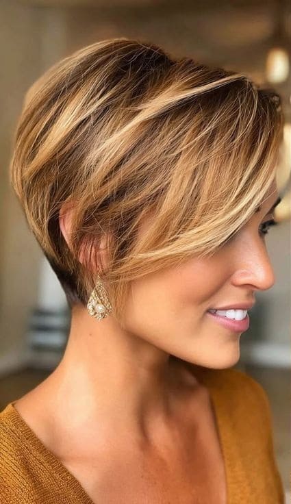 Frente inspiração cabelos curtos feminino